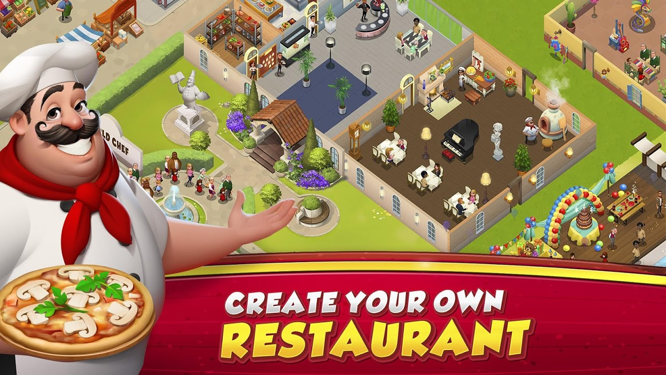The Instant Cooking Application-World Chef Mod Apk