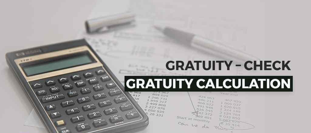 Gratuity Calculation